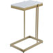 Sulu 25 X 17 inch White C Table