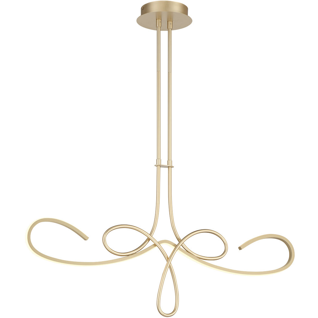 Astor LED 38 inch Soft Gold Island Light Ceiling Light