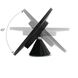 Solo Black LED Makeup Mirror