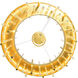 Millipede LED 32 inch Satin Gold Chandelier Ceiling Light