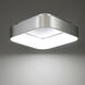 Tetris LED 17.81 inch Brushed Aluminum Flush Mount Ceiling Light, dweLED