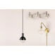 Riley 3 Light 24 inch Polished Nickel Bath And Vanity Wall Light 
