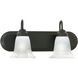 Homestead 2 Light 18 inch Painted Bronze Vanity Light Wall Light