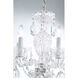 Sterling 5 Light 16 inch Polished Silver Chandelier Ceiling Light in Heritage