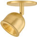 Tuthill LED 4.25 inch Aged Brass Flush Mount Ceiling Light