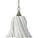 Twirl 1 Light 18 inch Antique Brushed Nickel Pendant Ceiling Light