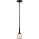 Mobili 1 Light 5.88 inch Aged Bronze Mini Pendant Ceiling Light