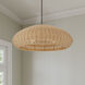 Natora 6 Light 32 inch Matte Black Pendant Ceiling Light