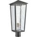 Marquis 1 Light 22.5 inch Matte Black Outdoor Post Light