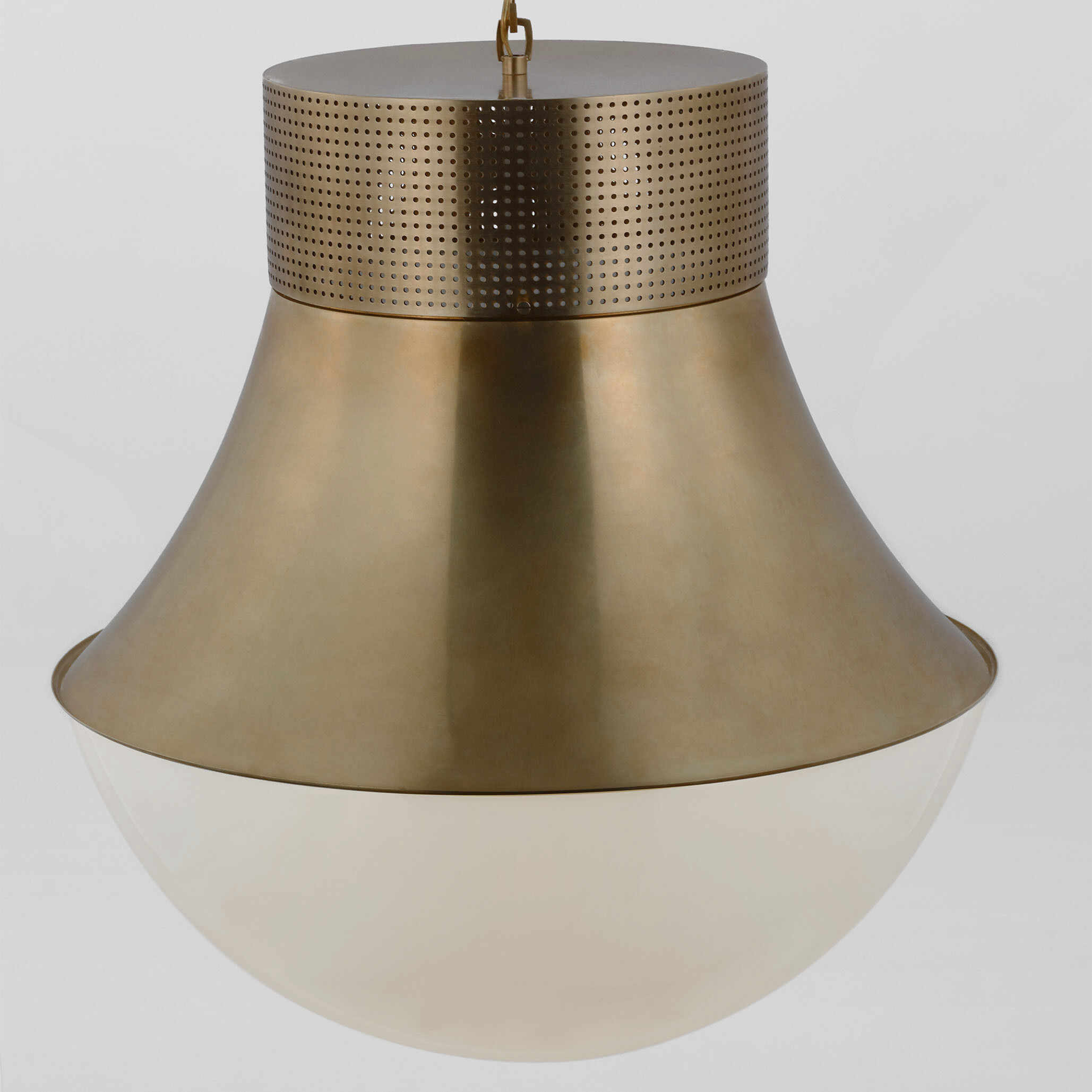 Kelly Wearstler Precision LED 24 inch Antique-Burnished Brass Pendant Ceiling Light
