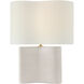 AERIN Mishca 23.75 inch 15 watt Ivory Table Lamp Portable Light, Medium