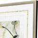 Petal Parade Green and Beige and Black and Yellow Framed Art, The Studio