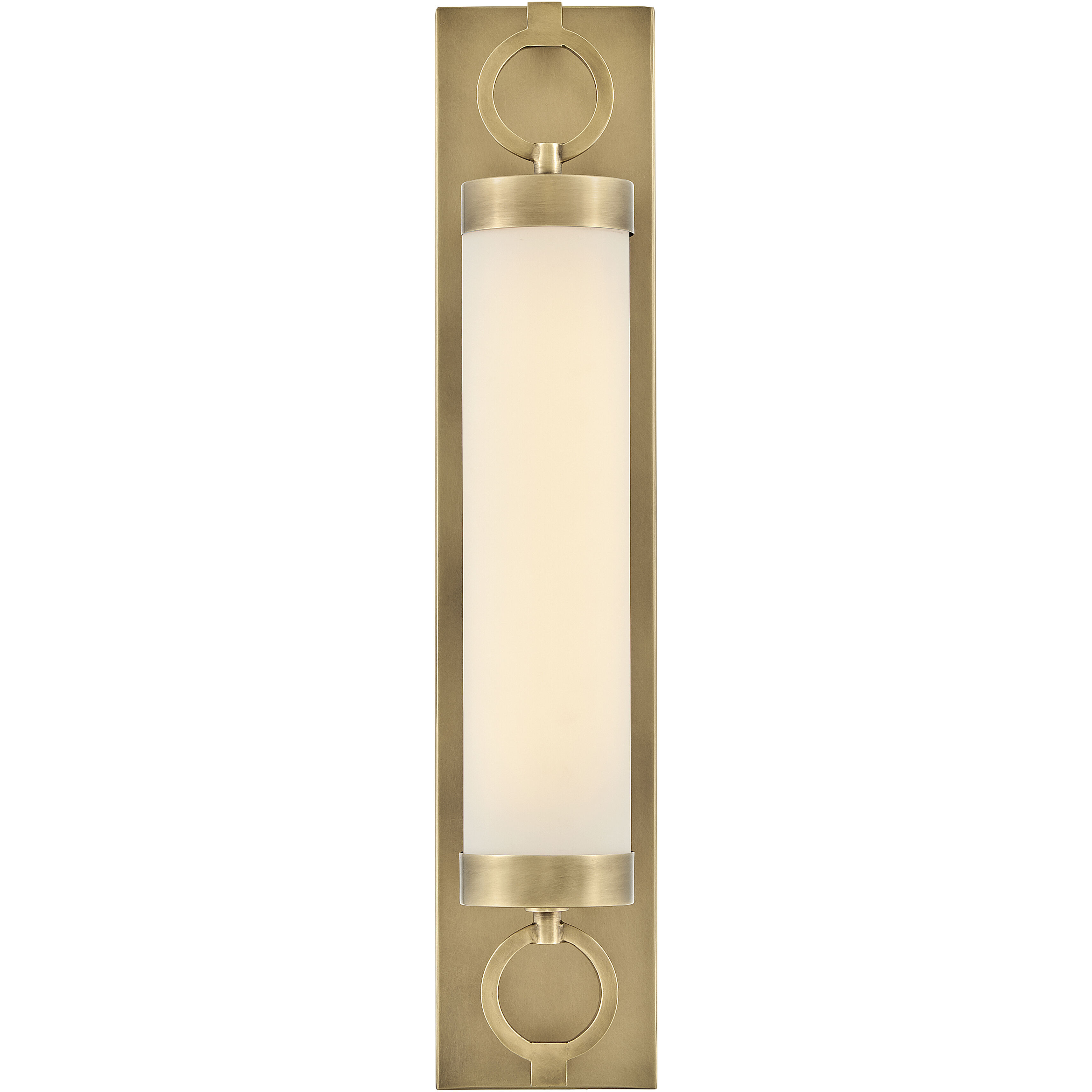 Lisa McDennon Baylor LED 24 inch Heritage Brass Bath Light Wall Light, Linear, Sconce