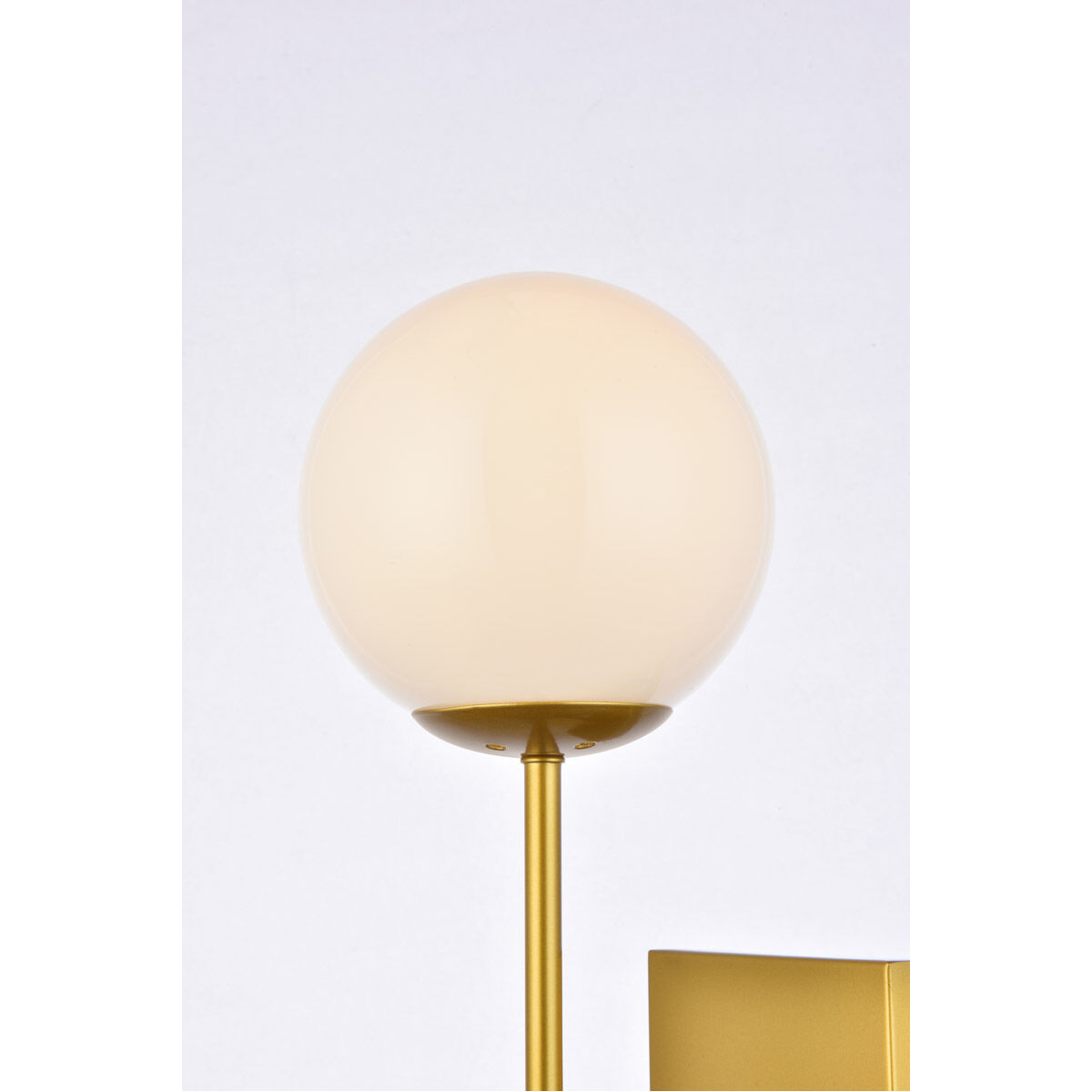 Neri 1 Light 6.7 inch Brass Bath Sconce Wall Light