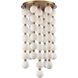 Mod 47 Light 20 inch Satin Brass Chandelier Ceiling Light