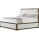 Surrey Brownstone US King Bed, Wooden, Upholstered
