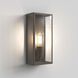Messina 1 Light 13.78 inch Bronze Exterior Wall Light