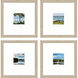 On the Water Blue and Green Framed Art, Propac