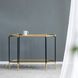 Bertram 41.3 X 16.5 inch Black/Gold Console