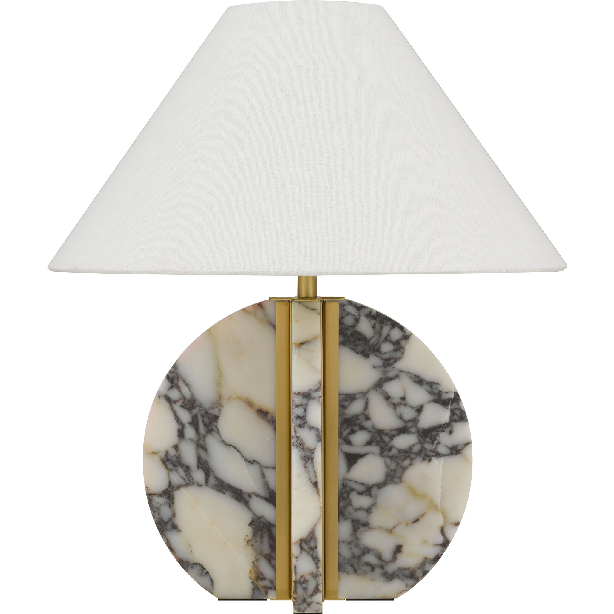 Eliana 18.5 inch 100 watt Brushed Gold Table Lamp Portable Light