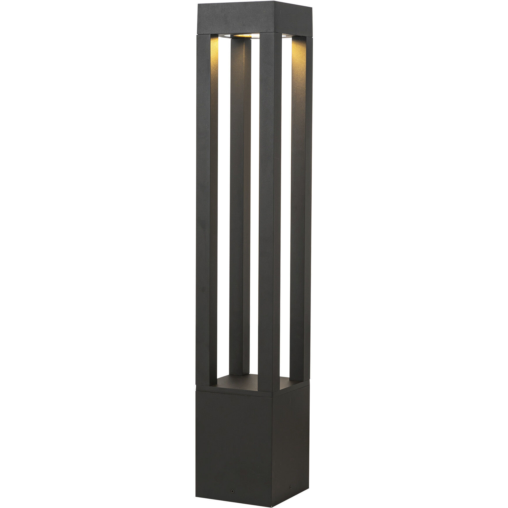Napa 120-277V 24.00 watt Black Exterior Bollard