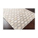 Medora 36 X 24 inch Ivory/Light Gray/Medium Gray Rugs, Rectangle