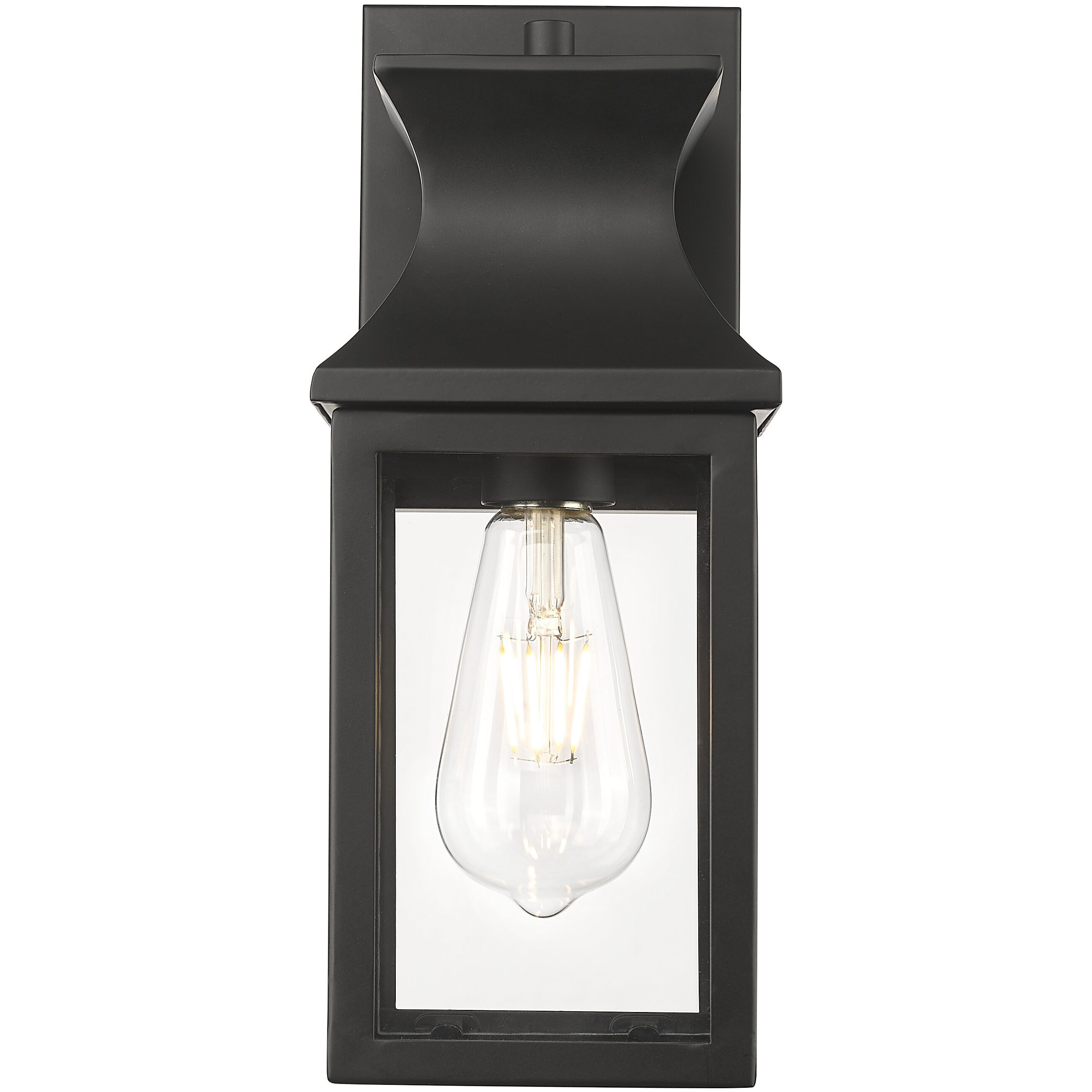 Stockwell 1 Light 13 inch Matte Black Exterior Wall Mount