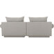 Rosello Grey Modular Sectional, Nook