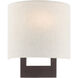 Hayworth 1 Light 8 inch Bronze ADA ADA Wall Sconce Wall Light 