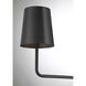 Contemporary 4 Light 42 inch Matte Black Linear Chandelier Ceiling Light