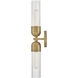 Soren 2 Light 5 inch Heritage Brass Bath Light Wall Light