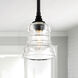 Gregory 1 Light 5 inch Matte Black Mini Pendant Ceiling Light