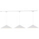Luiz 120 White Trilo Track Ceiling Light