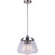 Meyer 3 Light 13 inch Brushed Nickel Pendant Lighting Ceiling Light