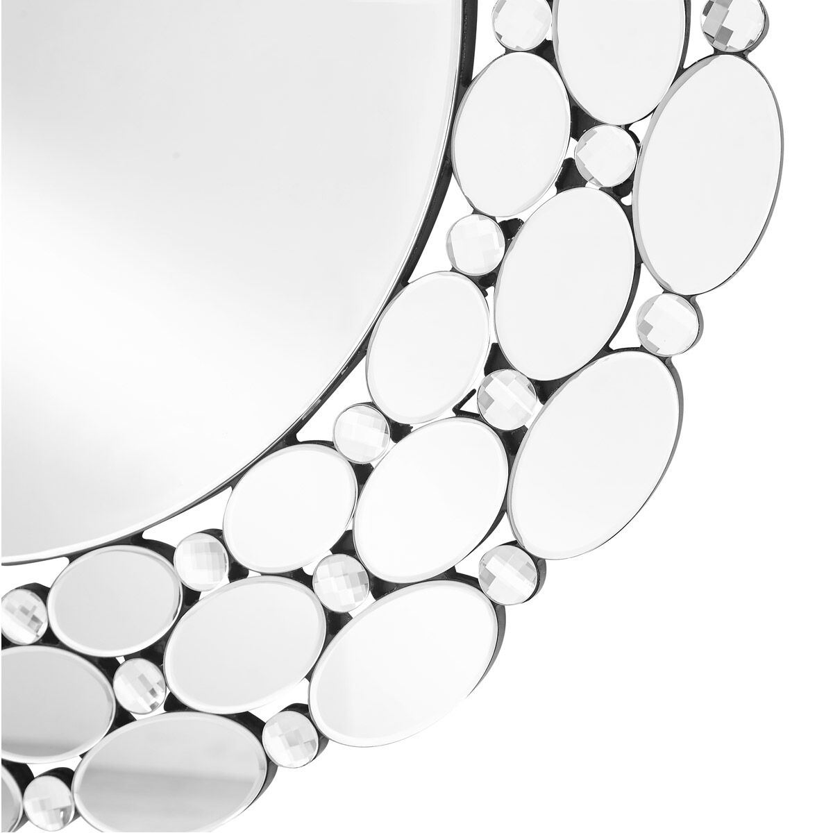 Sparkle 35 X 35 inch Clear Wall Mirror Home Decor