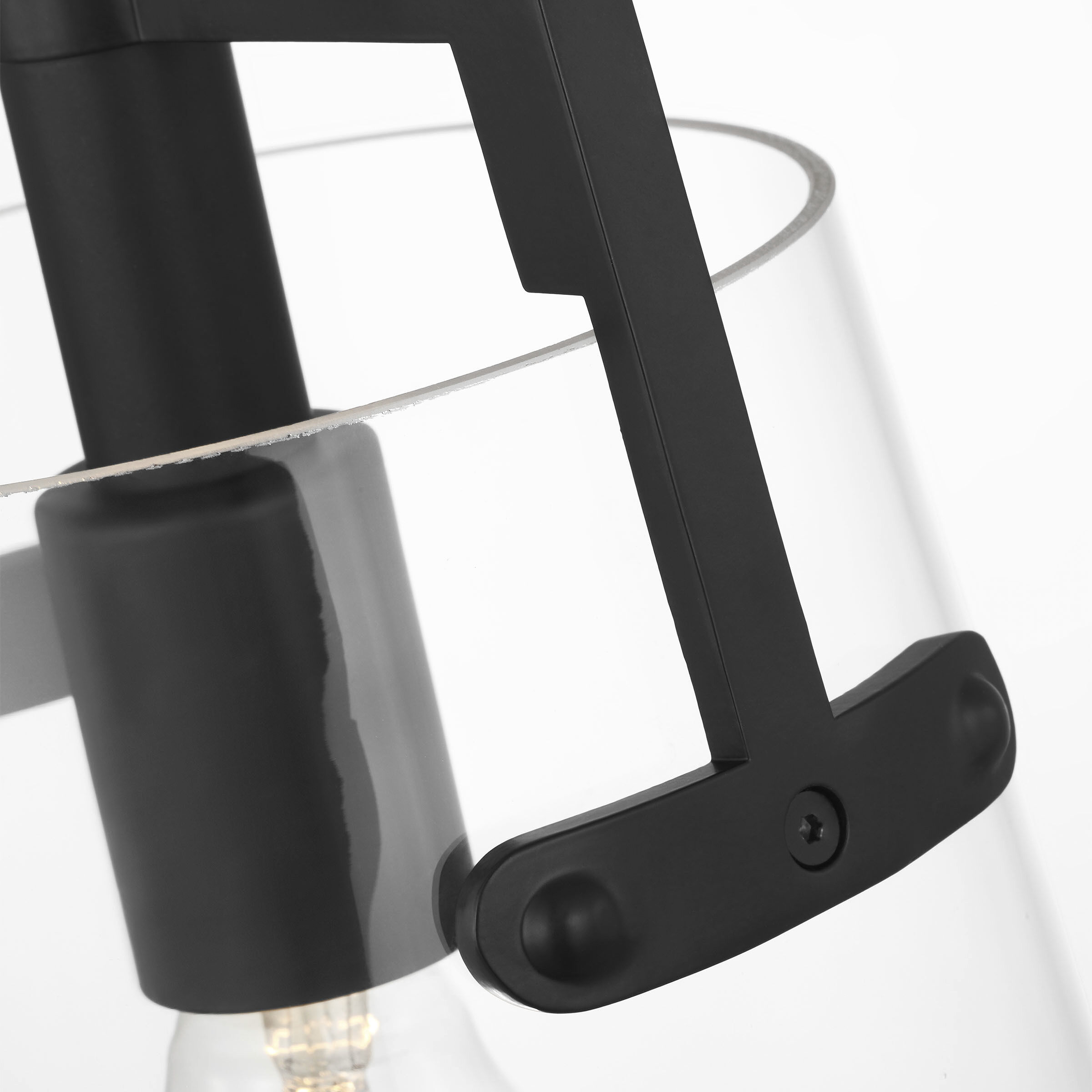 Drew & Jonathan Crofton 1 Light 7.75 inch Midnight Black Pendant Ceiling Light, Small