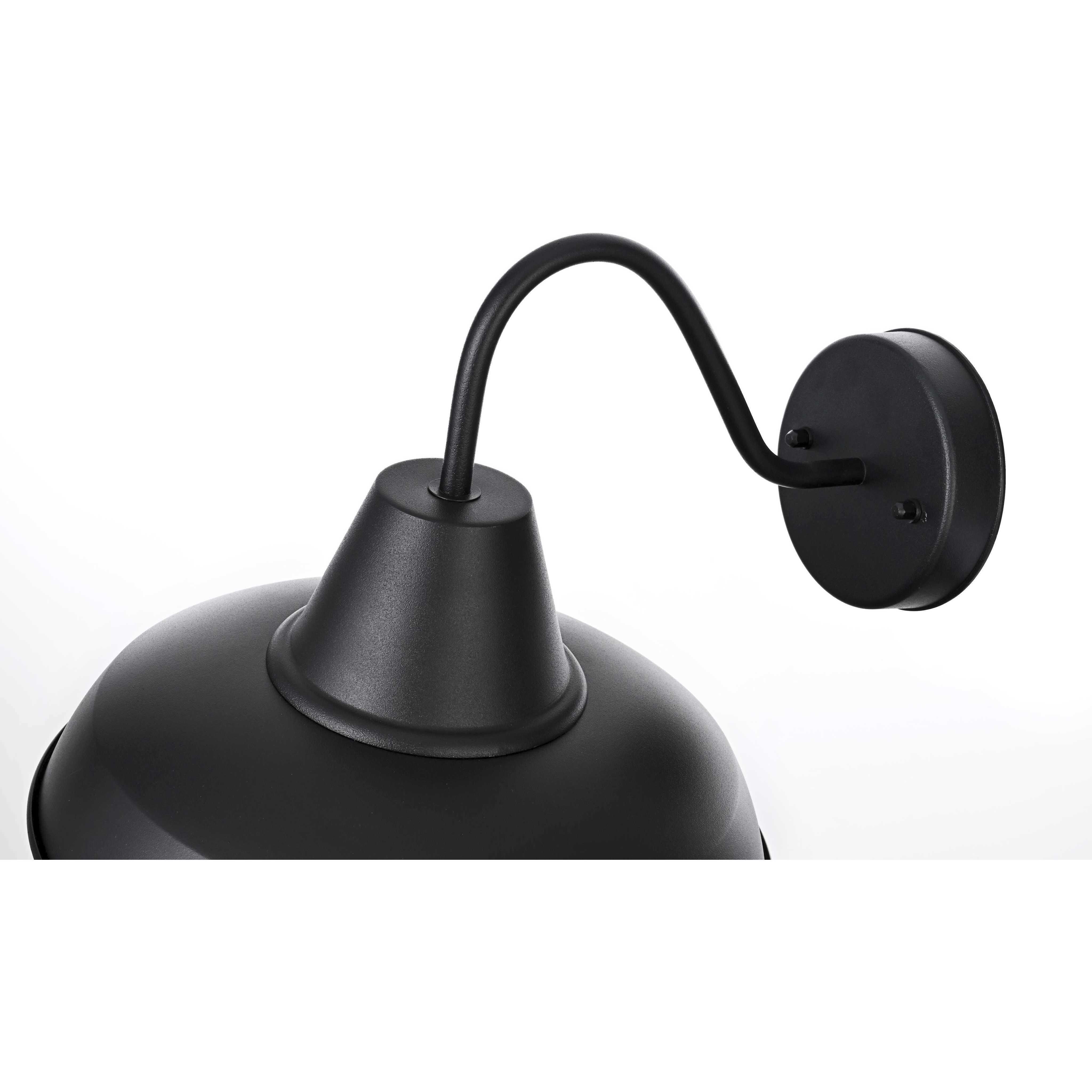 Tinsley 1 Light 10 inch Black Outdoor Wall Sconce