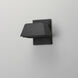 Mansard LED 6.25 inch Black Outdoor Wall Mount