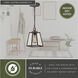 Grant 1 Light 7 inch Burnished Bronze Mini Pendant Ceiling Light