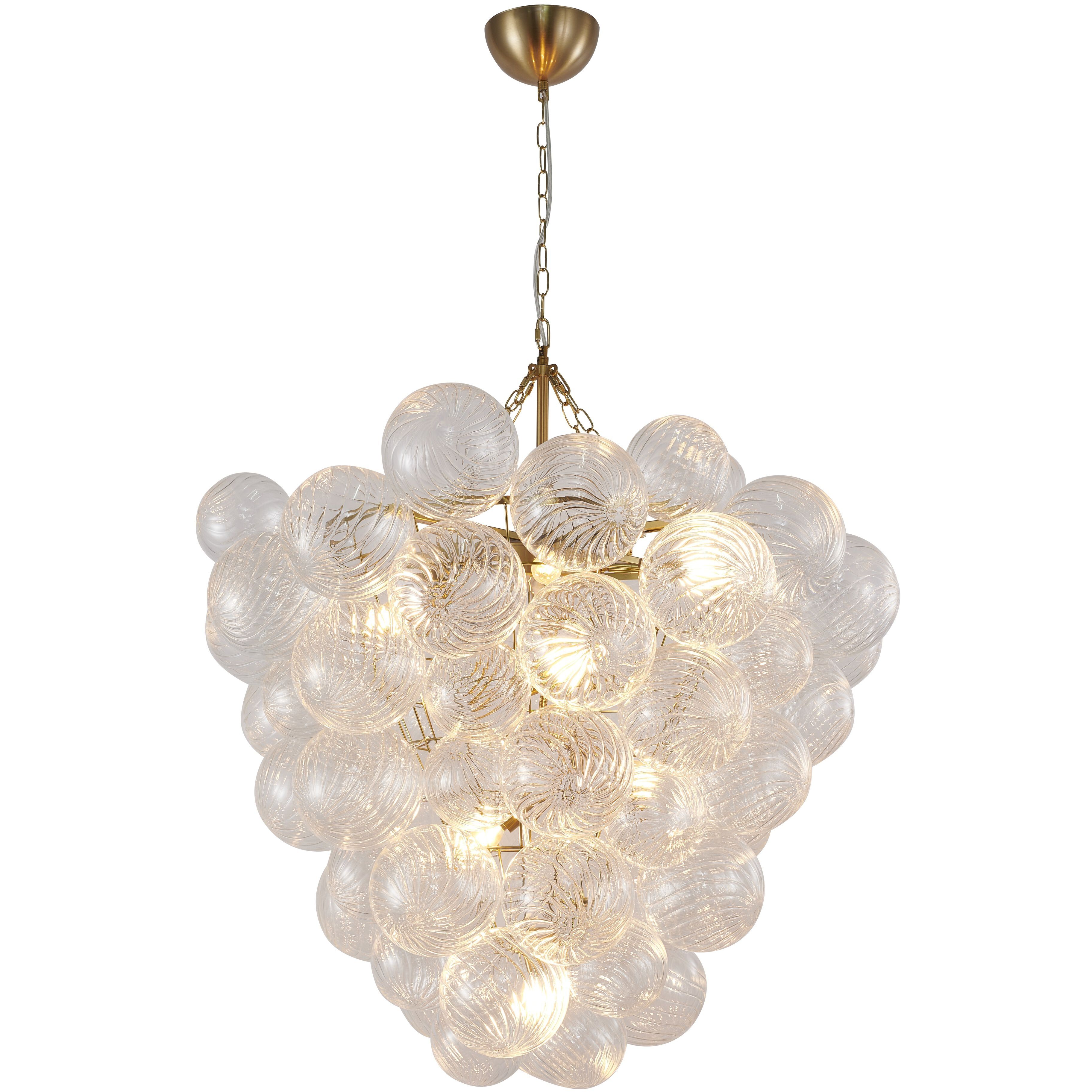 Canada LED 32 inch Brass Chandelier Ceiling Light