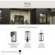 Ryle 1 Light 10 inch Antique Bronze Outdoor Wall Lantern