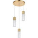 Constellation LED 12 inch Gold Pendant Ceiling Light