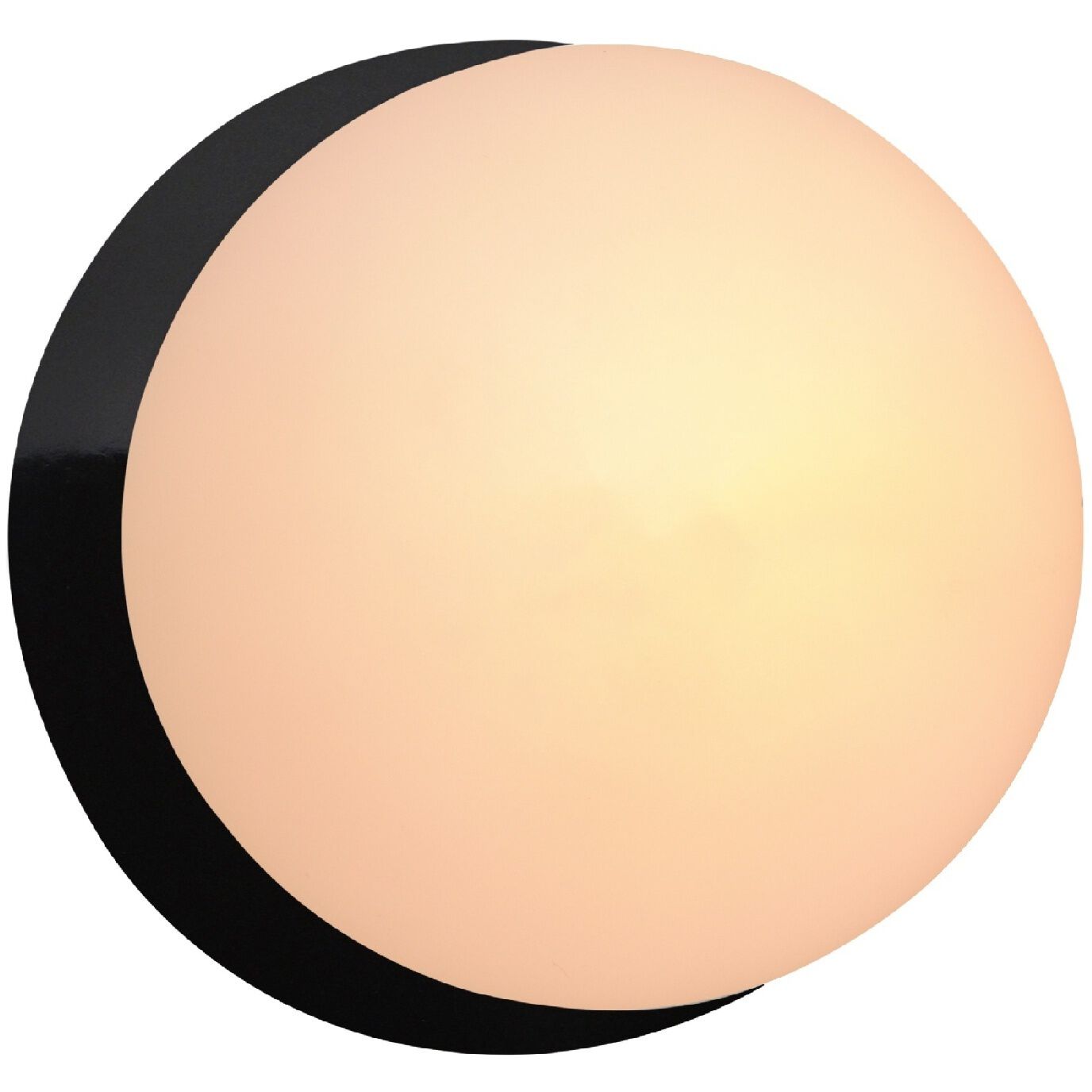 Ambiance LED 4.5 inch Gloss Black Wall Sconce Wall Light