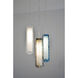 Spun LED 5 inch Satin Nickel Pendant Ceiling Light in Smoke