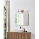 Amelia LED 15 inch Champagne Gold and Polished Nickel Vanity Light Wall Light