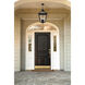 Ellijay 4 Light 12 inch Black Outdoor Hanging Lantern
