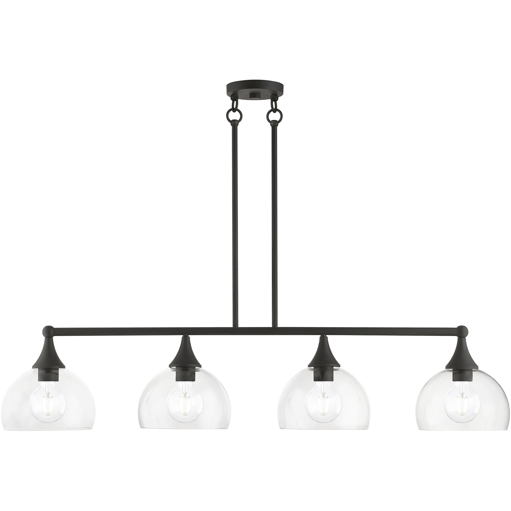 Glendon 4 Light 8.25 inch Chandelier