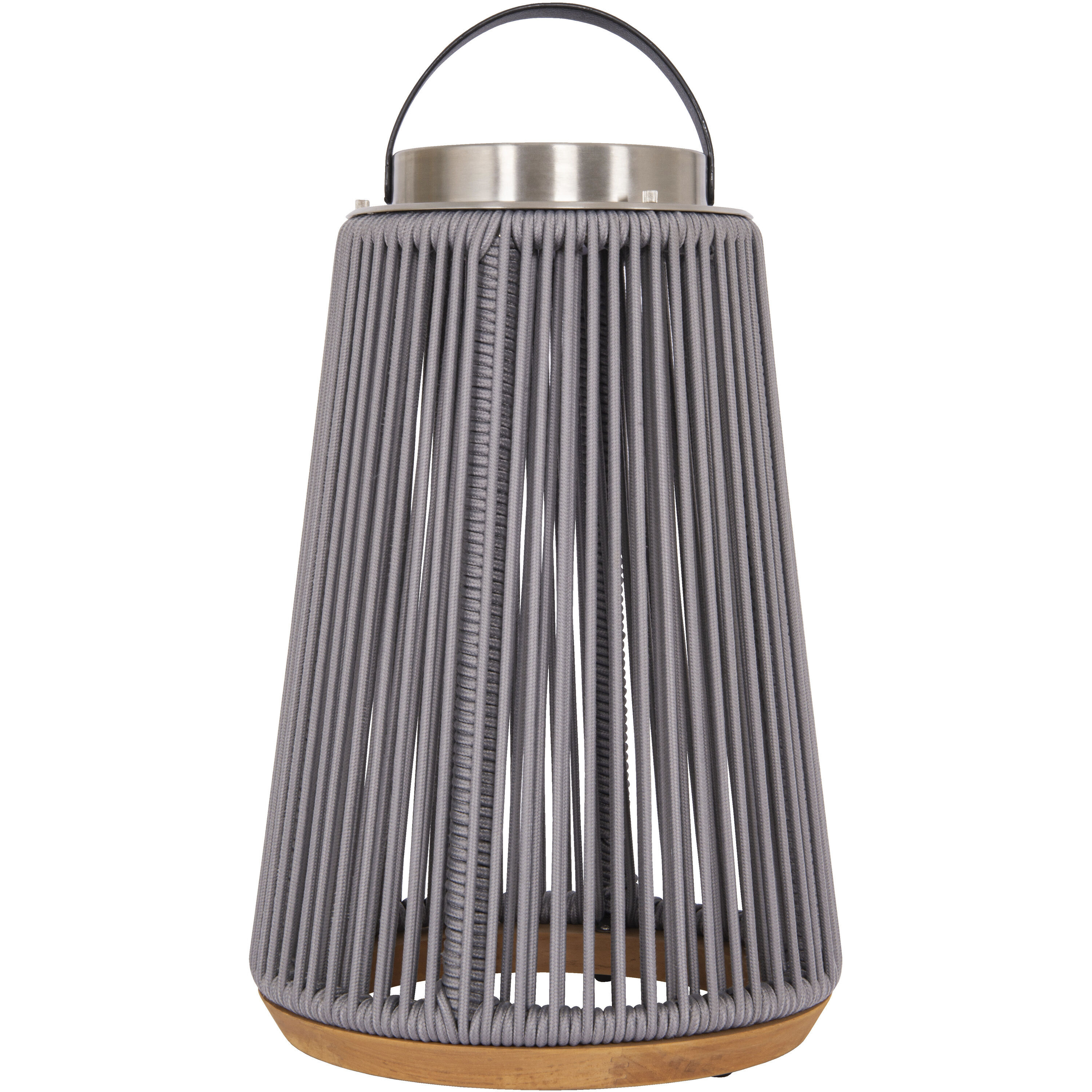 Sea Scape 22 inch 3.00 watt Stainless Steel Outdoor Rechargeable Table Lamp, Solar