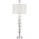 Jubilee 45.5 inch 150 watt Clear Crystal Table Lamp Portable Light