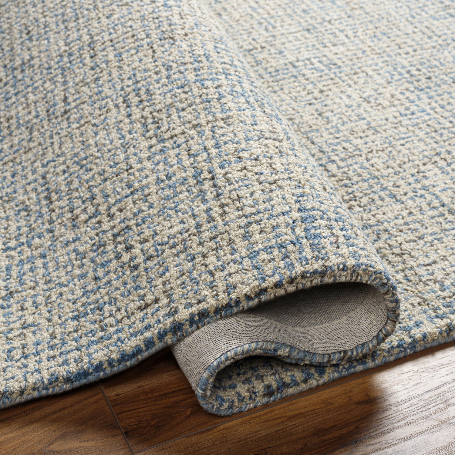 Aiden 156 X 108 inch Light Blue Rug in 9 x 13, Rectangle